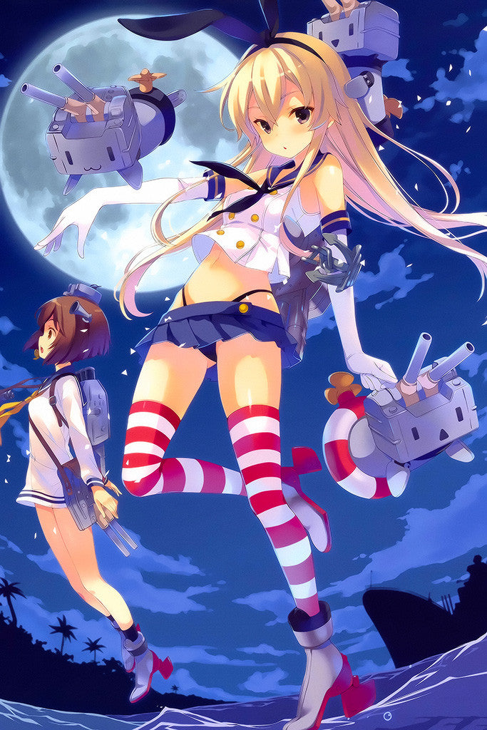 Kantai Collection Anime Girls Poster