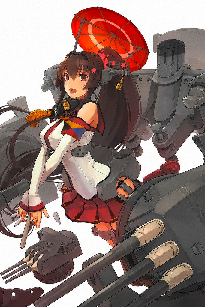 Kantai Collection Anime Girl Weapon Poster