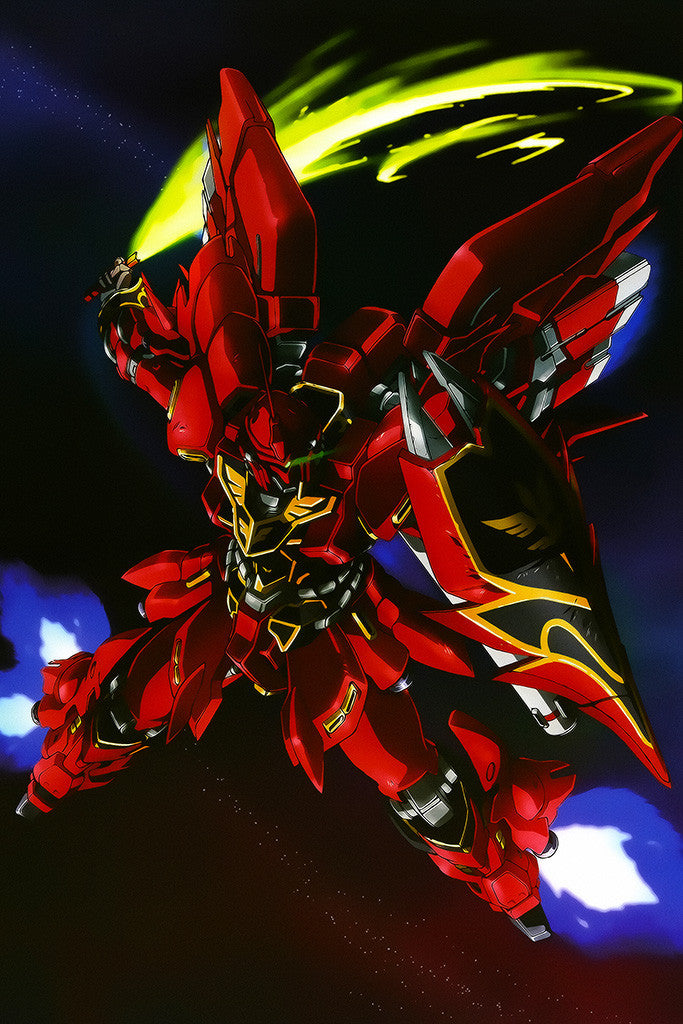 Mobile Suit Gundam Unicorn Uc Japanese Anime Poster