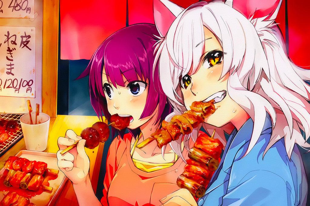 Monogatari Series Anime Novel Poster