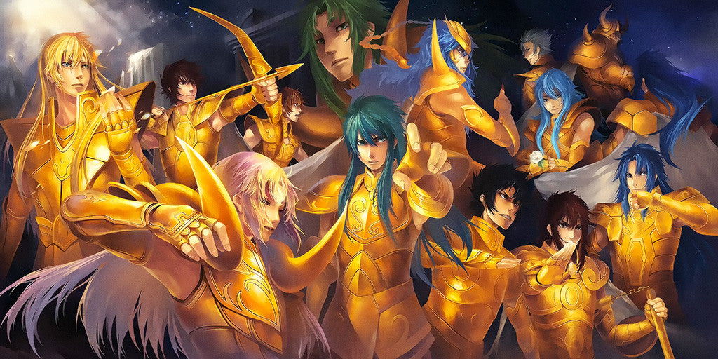 Saint Seiya Sanctuary Anime Poster