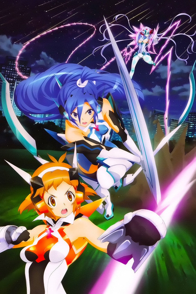Senki Zesshou Symphogear Anime Poster