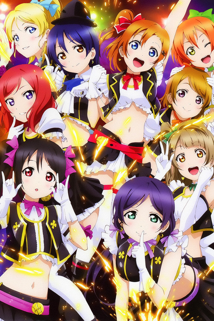 Love Live School Idol Project Japanese Anime Poster