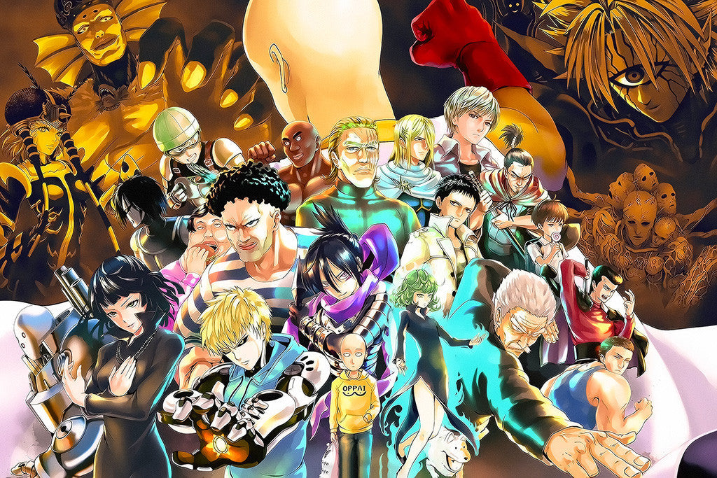 One Punch Man Anime Poster