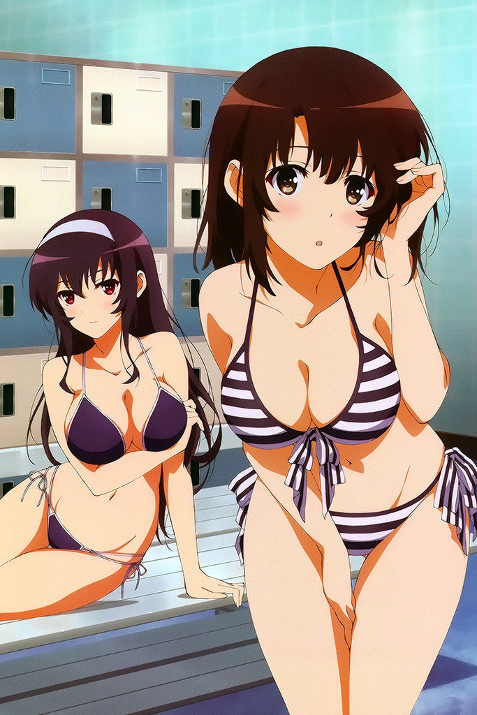 Saenai Heroine No Sodatekata Bikini Anime Poster