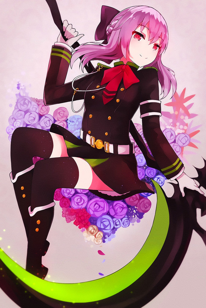 Seraph Of The End Shinoa Anime Poster