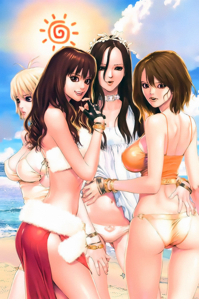 Sun Ken Rock Sexy Anime Poster