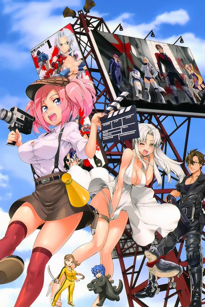 Triage X Oriha Mikoto Anime Poster