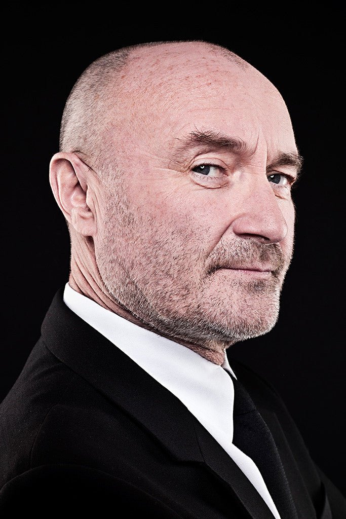 Phil Collins Classic Rock Star Band Poster - posterhubs.com