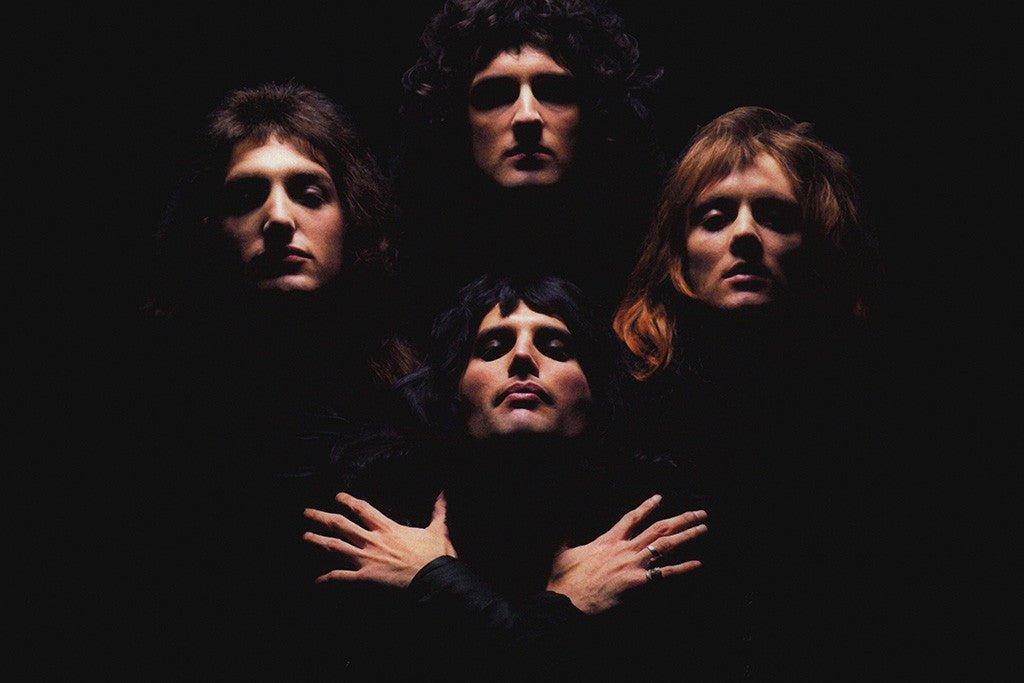 Queen Classic Rock Band Poster - posterhubs.com