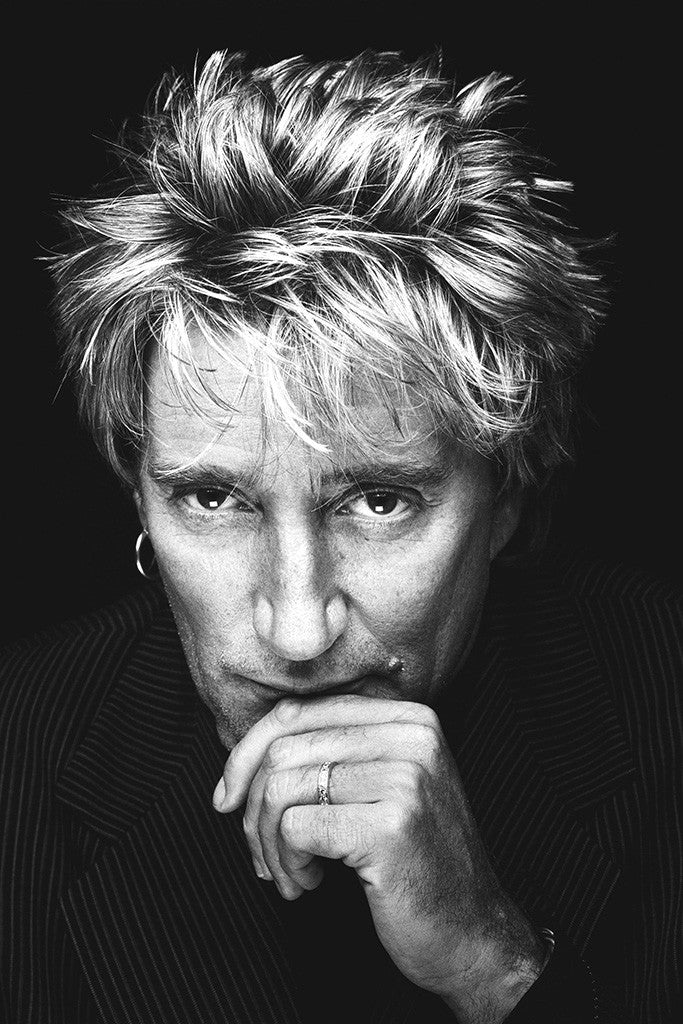 Rod Stewart Classic Rock Star Poster - posterhubs.com