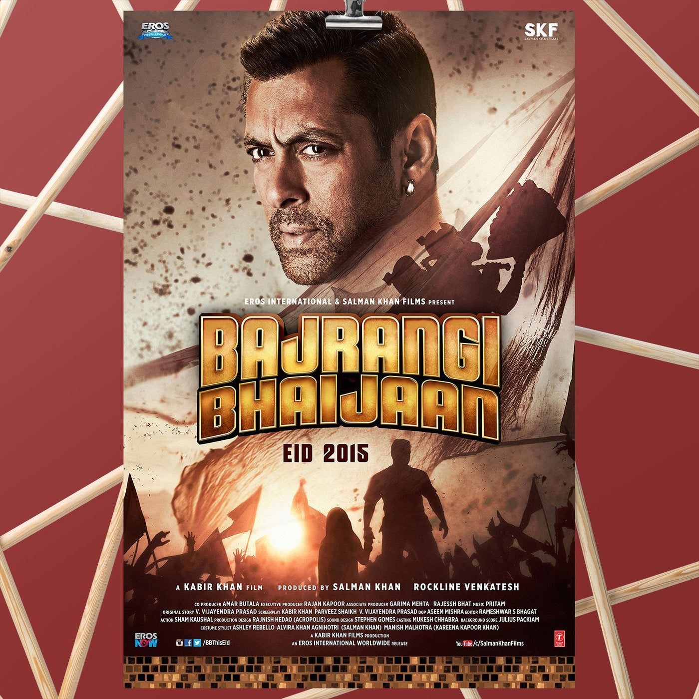 Bajrangi Bhaijaan Movie Poster