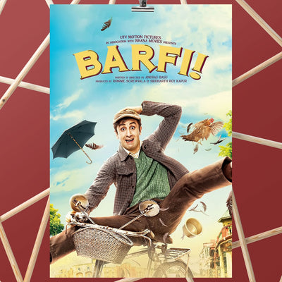 Barfi! Hindi Old Film Poster