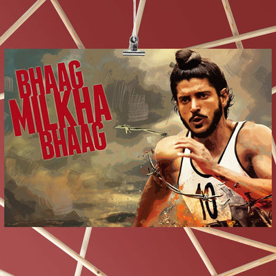 Bhaag Milkha Bhaag Bollywood Movie Poster