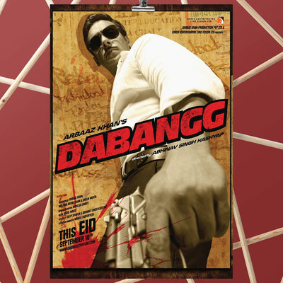Dabangg Bollywood Movie Poster