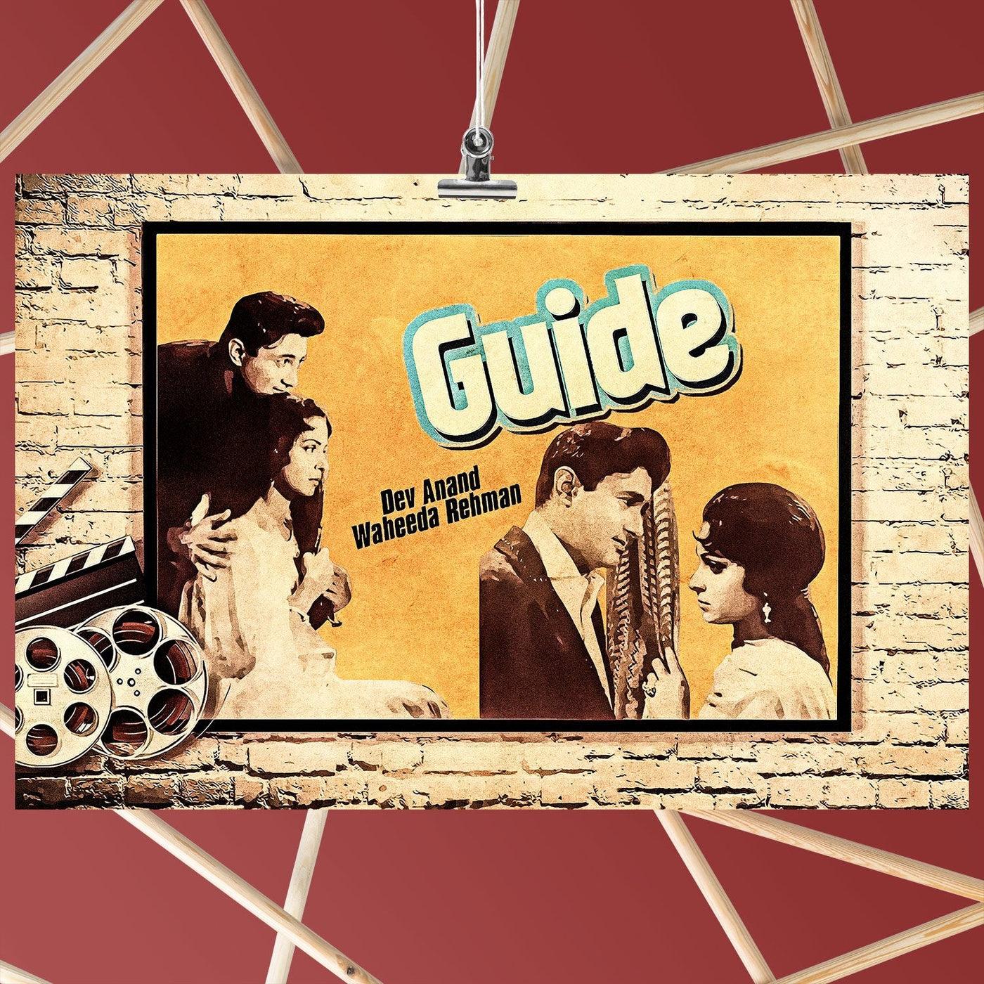 Guide Hindi Old Film Poster