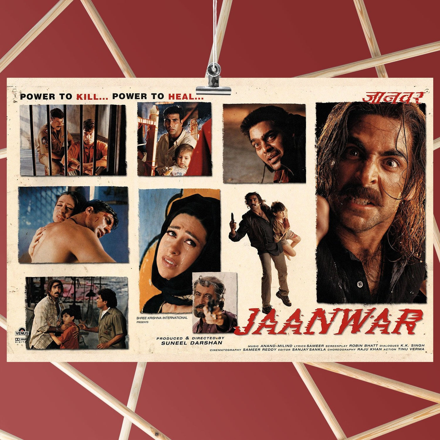 Jaanwar Bollywood Movie Poster