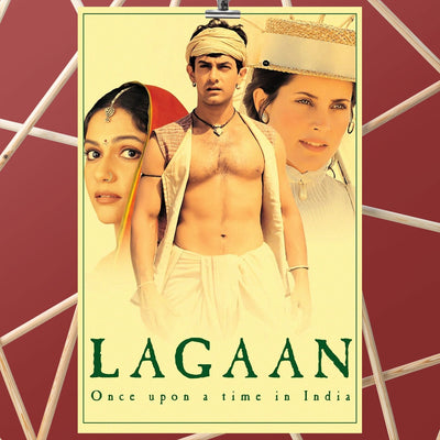 Lagaan Hindi Old Film Poster