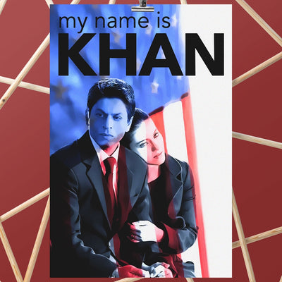 My Name Is Khan Bollywood Movie Poster