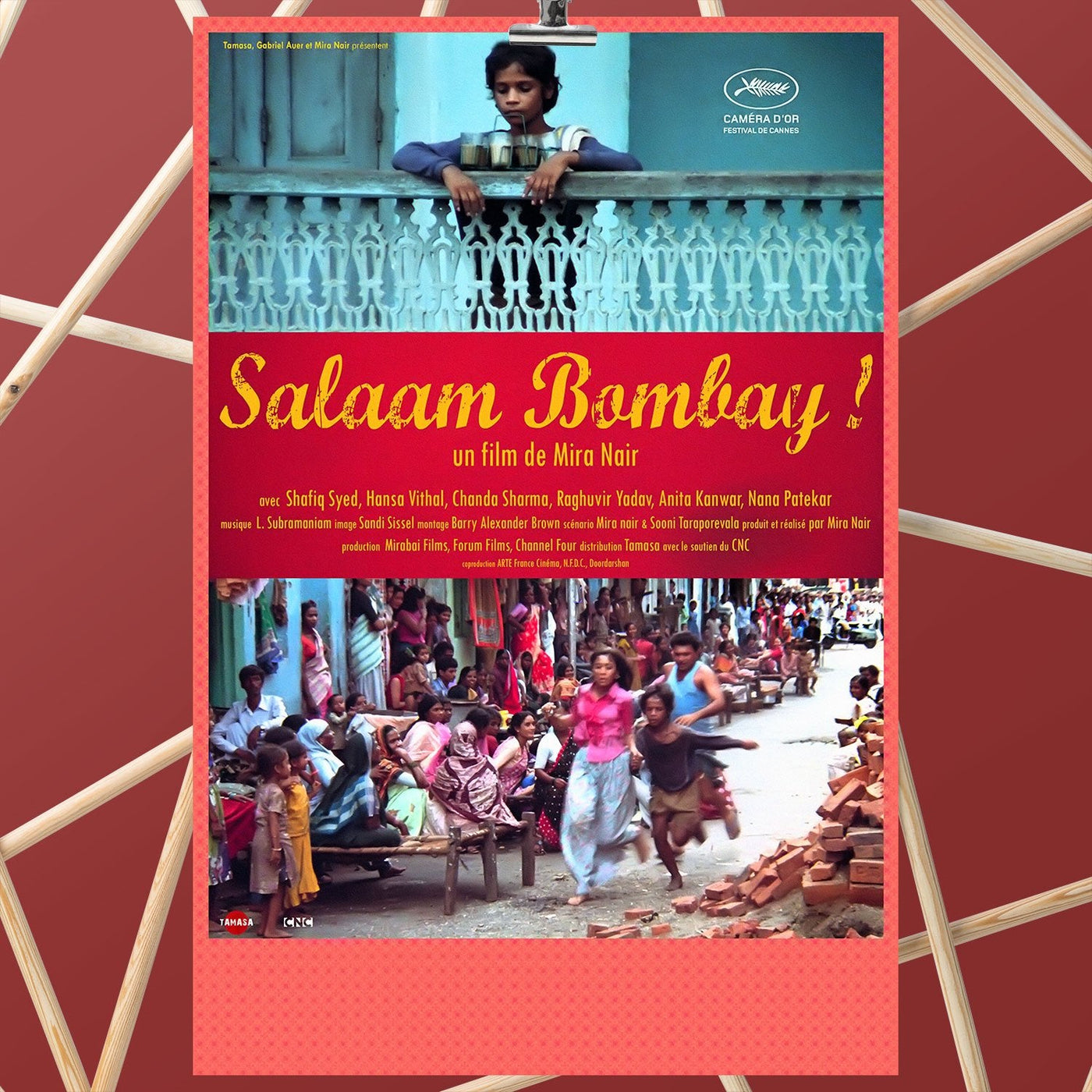 Salaam Bombay! Hindi Old Film Poster