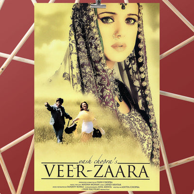 Veer-Zaara Hindi Old Film Poster