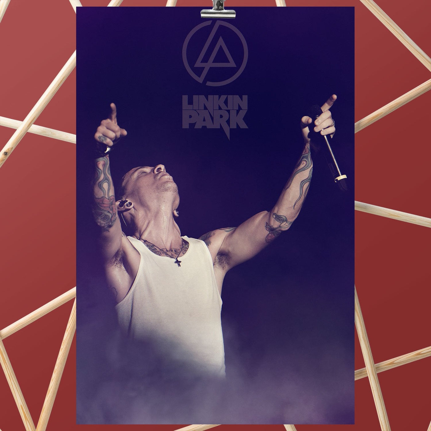 Linkin Park Chester Bennington Poster