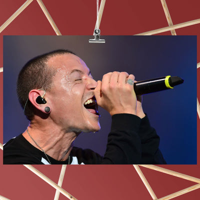 Linkin Park Lead Singer Chester Bennington Scream Poster