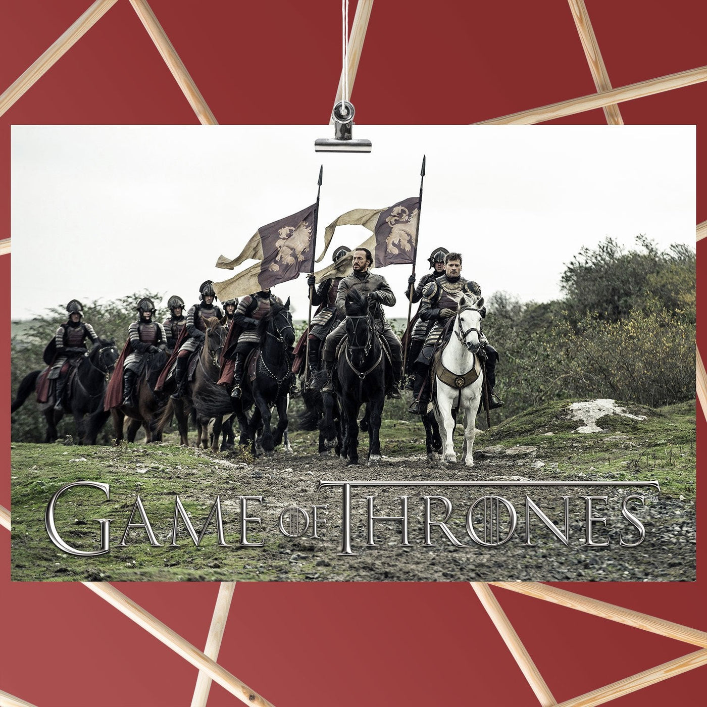 Game of Thrones Season 7 Bronn Jaime Lannister Poster
