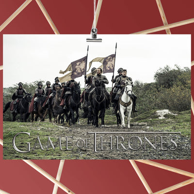 Game of Thrones Season 7 Bronn Jaime Lannister Poster