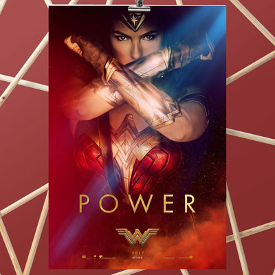Wonder Woman 2017 Power Movie Poster