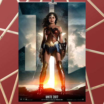 Wonder Woman 2017 Gal Gadot Movie Poster
