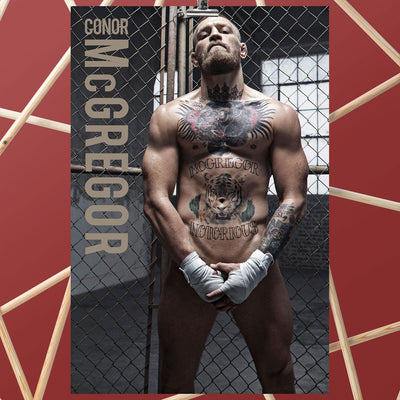 Conor McGregor Naked Poster
