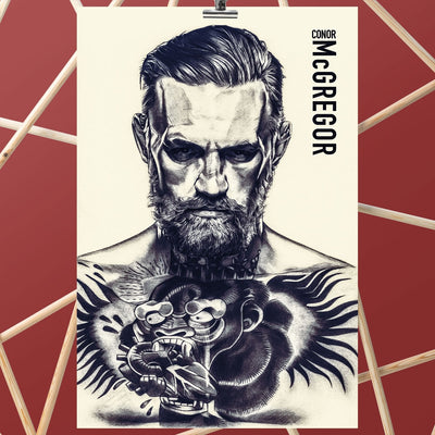 Conor McGregor Art Poster
