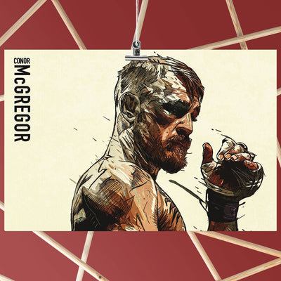 Conor McGregor Fan Art Poster