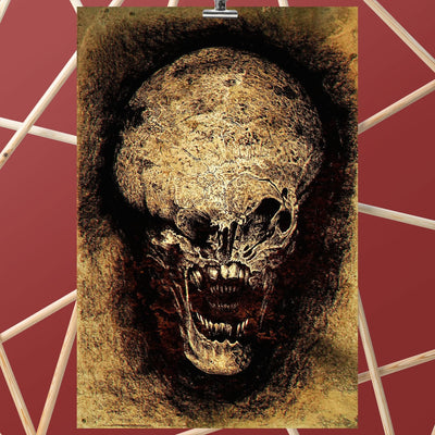 Alien Second Mouth Art Movie Poster