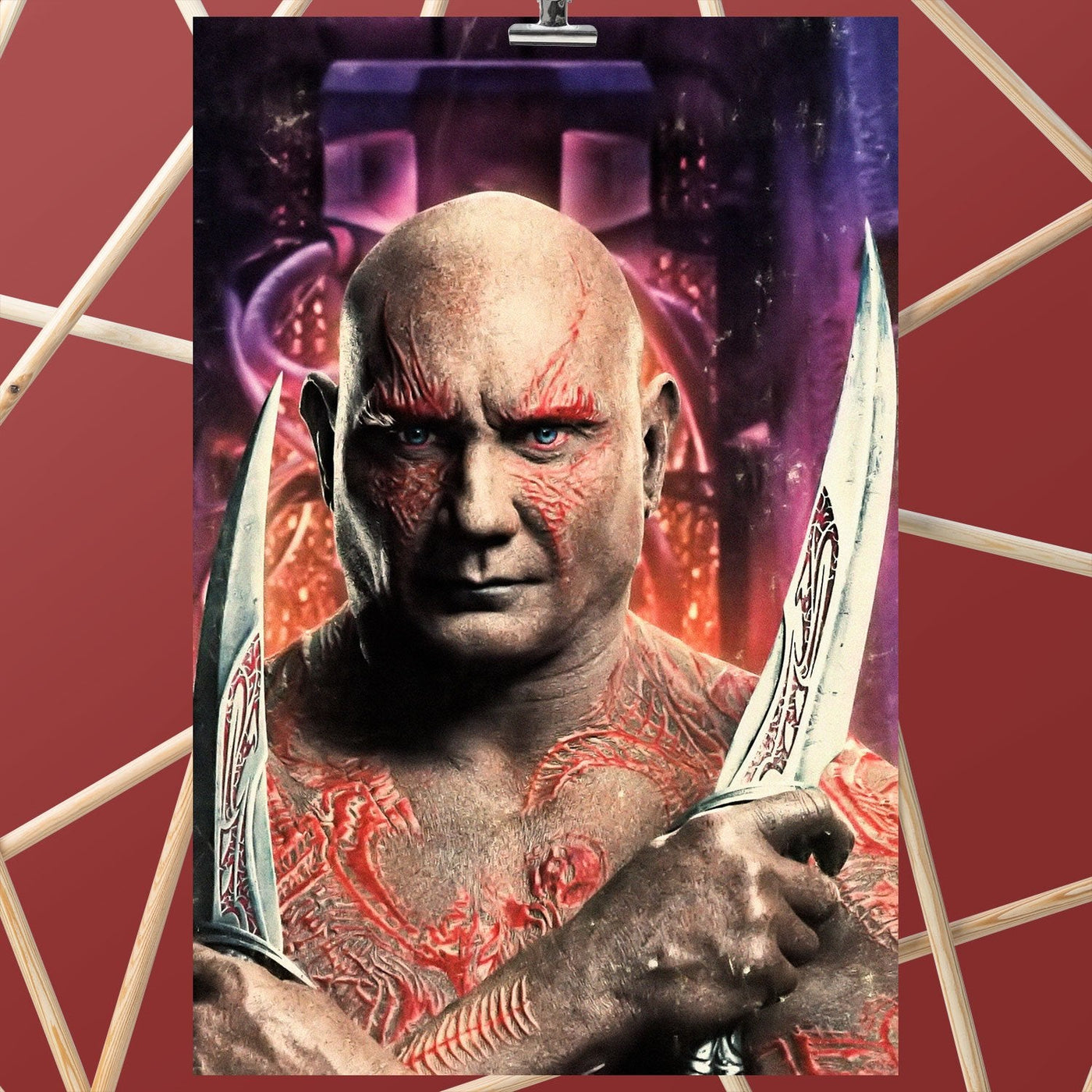 Guardians of the Galaxy Vol. 2 Drax the Destroyer Poster