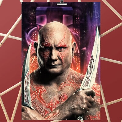 Guardians of the Galaxy Vol. 2 Drax the Destroyer Poster