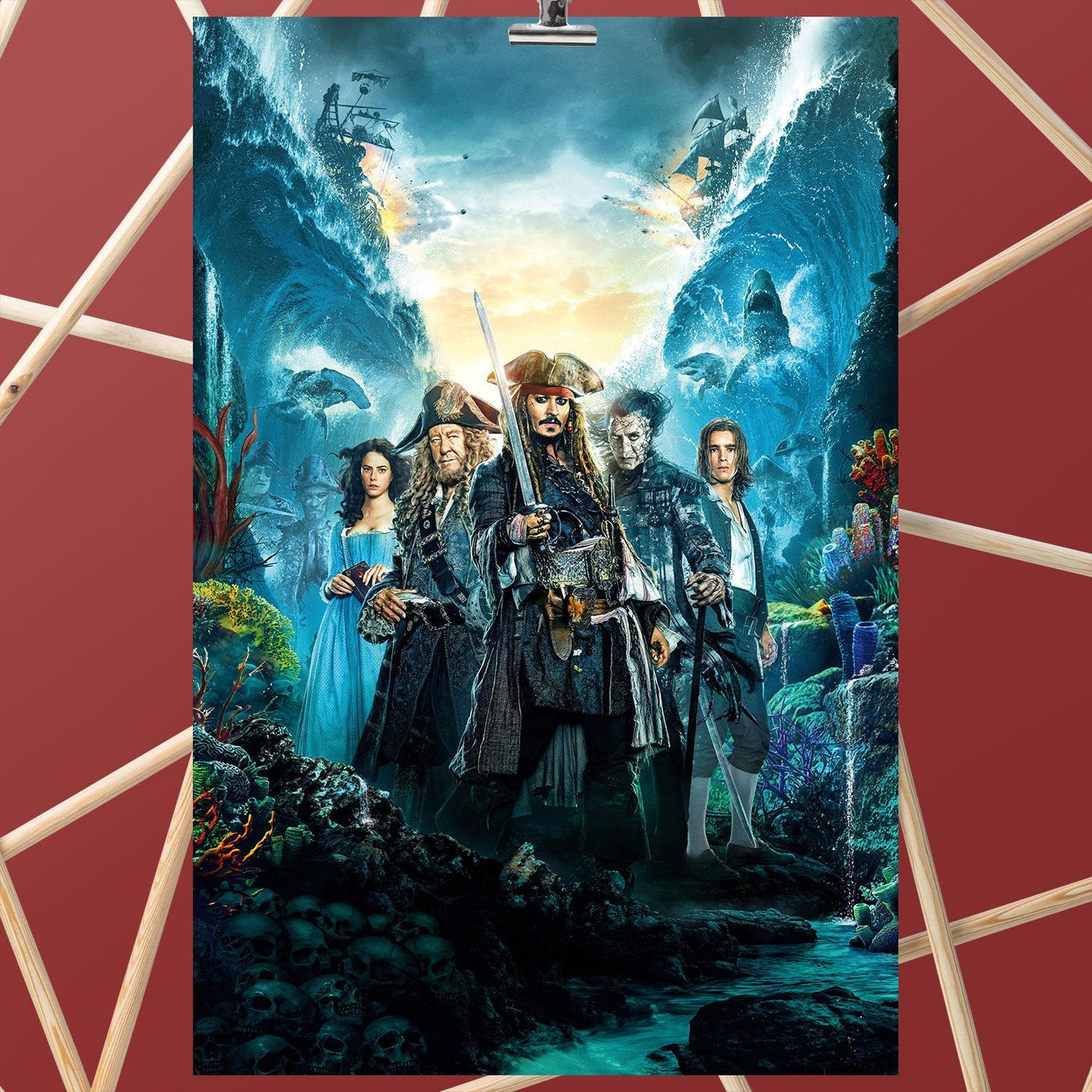 Pirates of the Caribbean 2017 Dead Men Tell No Tales Poster