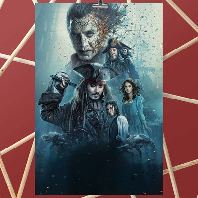 Pirates of the Caribbean Dead Men Tell No Tales Poster