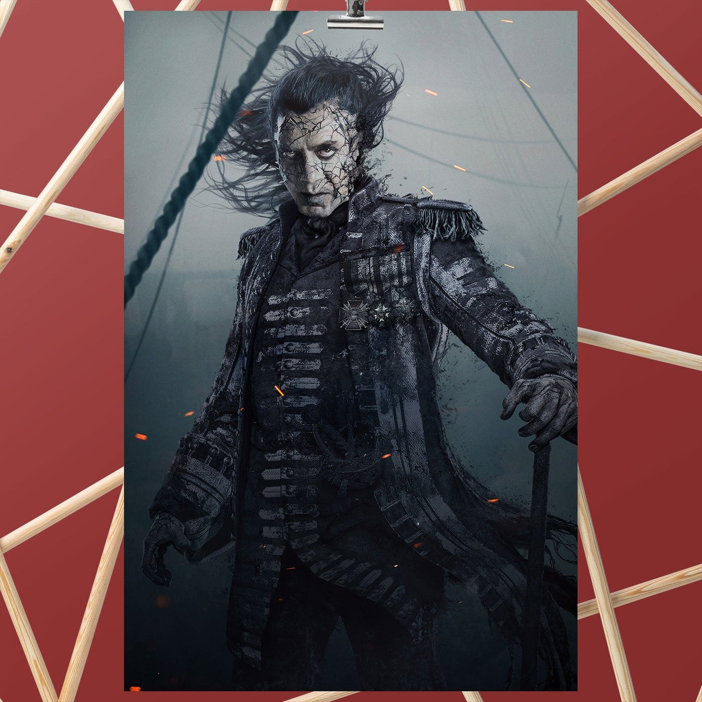Pirates of the Caribbean Dead Men Tell No Tales Captain Salazar Poster