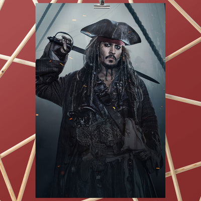 Pirates of the Caribbean Dead Men Tell No Tales Jack Sparrow Poster