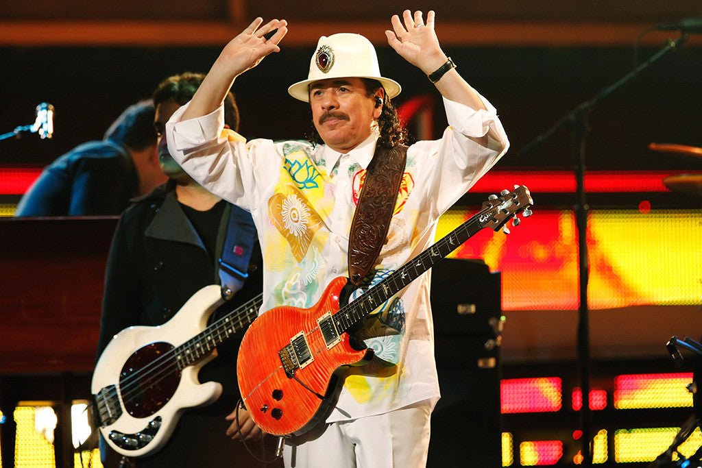 Santana Classic Rock Star Band Poster - posterhubs.com