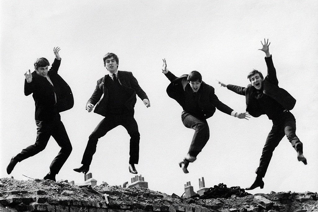 The Beatles Classic Rock Star Poster - posterhubs.com