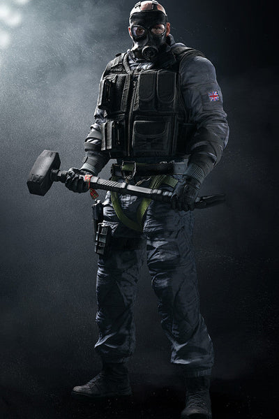 om Clancy's Rainbow Six: Siege Poster canvas art for gaming room