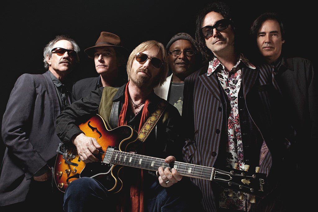Tom Petty and The Heartbreakers Classic Rock Band Poster - posterhubs.com