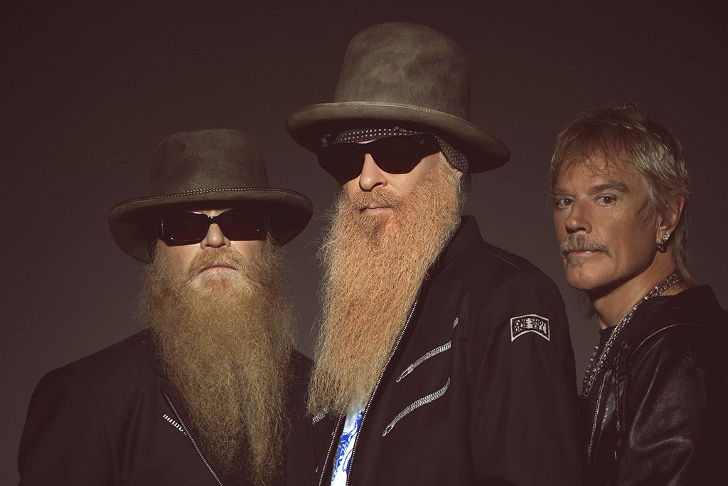 ZZ Top Classic Rock Star Band Poster - posterhubs.com